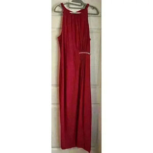 London Times Women Pink Sleeveless Dress Size 16 Formal, Party